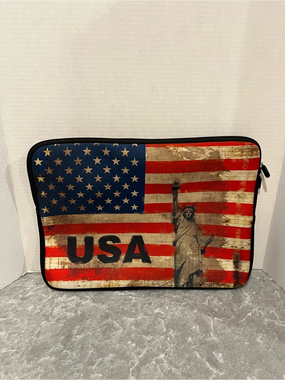 USA Flag Statue of Liberty Laptop Sleeve / Case